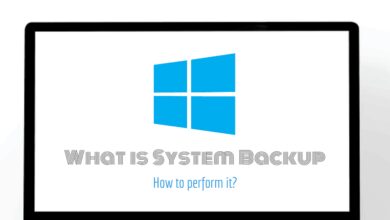 system backup